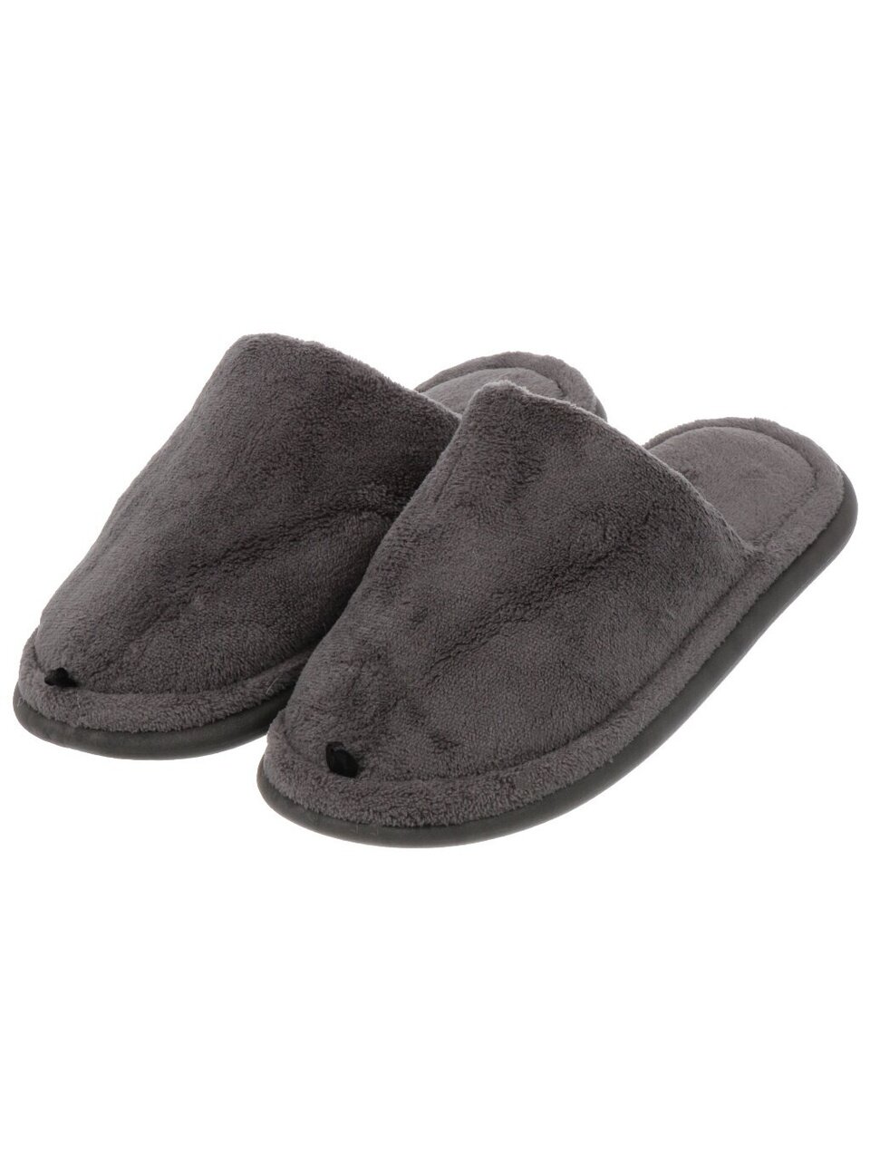 Тапки для мужчин, темно-серые, р. 44-45, закрытые, A210327