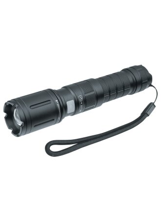 Фонарь ручной, встроенный аккумулятор, Navigator, NPT-P01-18650, алюминий, режим SOS, 14237