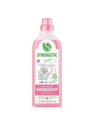 Кондиционер для белья Synergetic, 1 л, Аромомагия, концентрат
