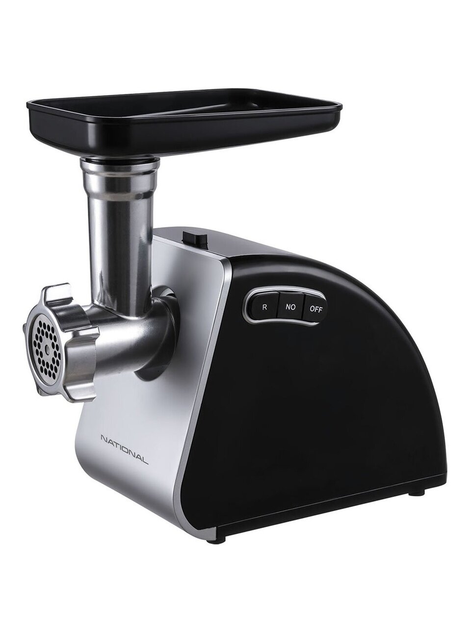 Мясорубка электрическая National, NK-MG020, 1800 Вт, реверс, 2 кг/мин, пластик, черная