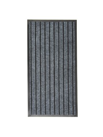 Коврик придверный, 40х80 см, прямоугольный, ПВХ, светло-серый, Модерн, ComeForte