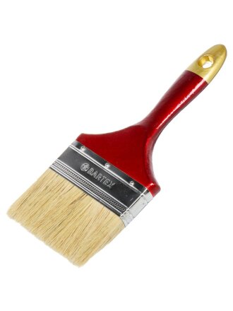Кисть плоская, Bartex, Профи, 100 мм, 4 '', 56 мм, рукоятка дерево, 1118340