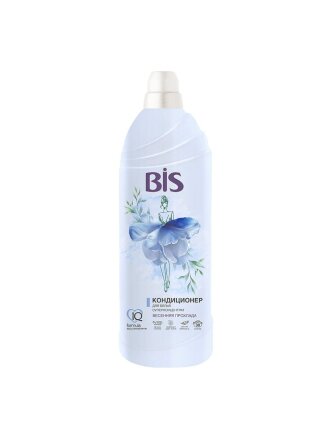 Кондиционер для белья BIS, 0.9 л, Весенняя прохлада, концентрат