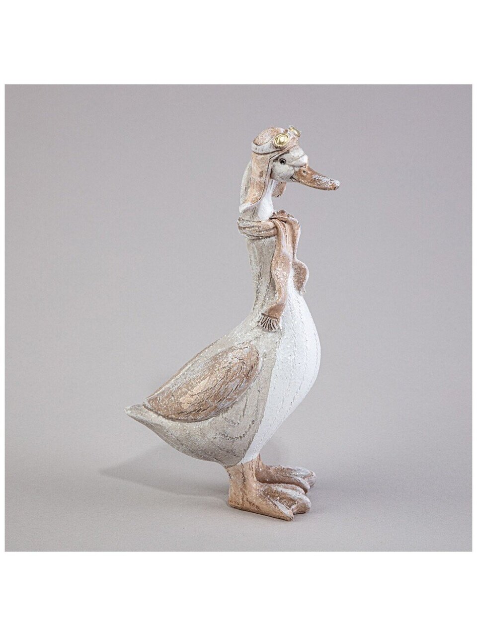 Статуэтка полистоун, Гусь, 9х5.5х17.5 см, Lefard, 162-1250