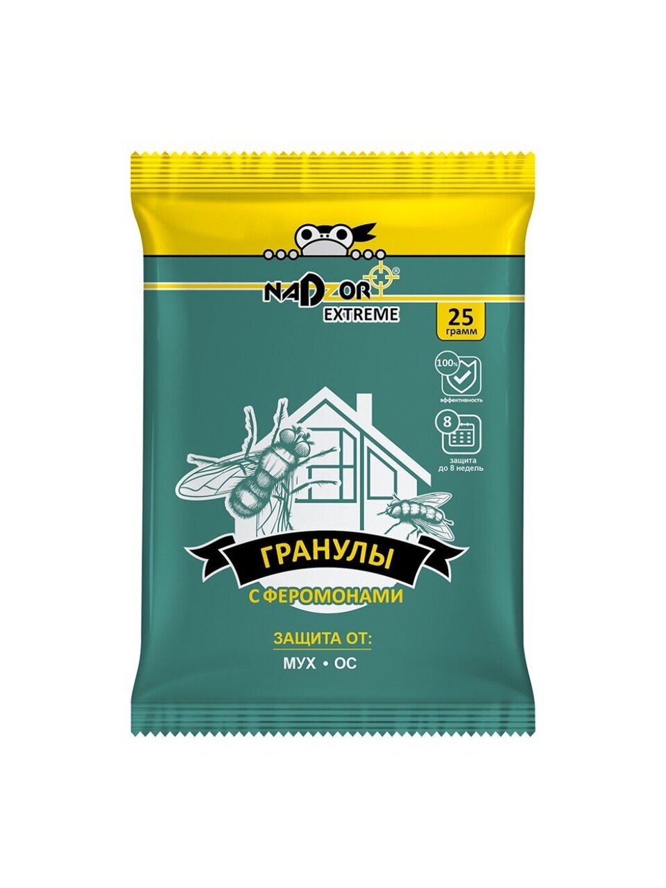 Инсектицид Extreme, от мух, гранулы, 25 г, с феромонами, Nadzor