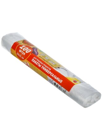 Пакеты универсальные, 100 шт, 24х31 см, ПУ2431/100