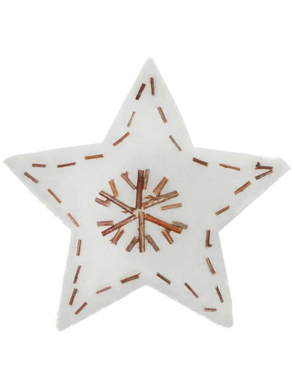 Елочное украшение Волшебная страна, Звезда AN-235-15, ПЭ пакет, 100807