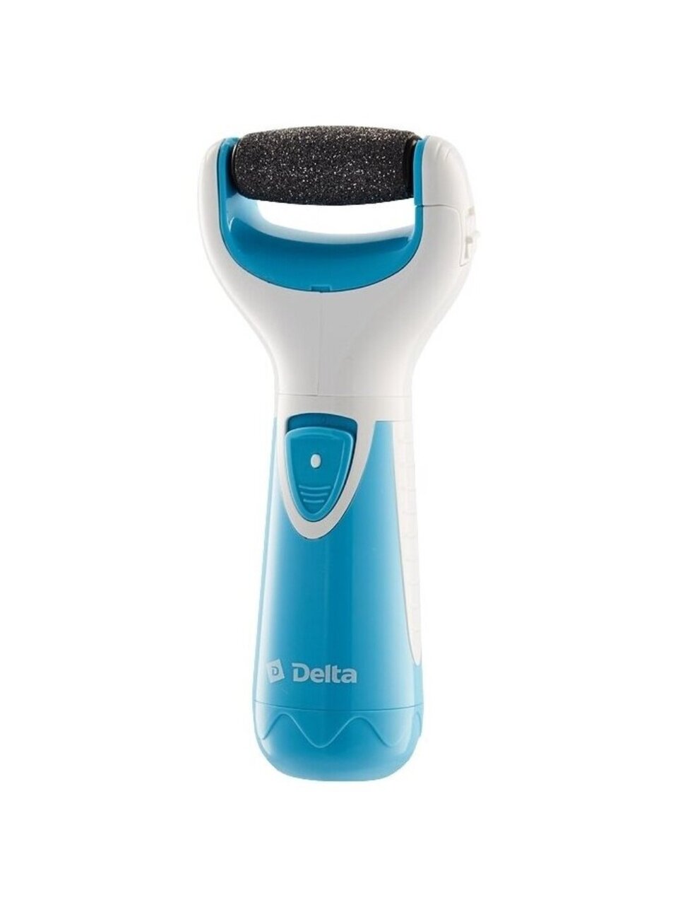 Пилка роликовая 20 см, 4 Вт, 2 насадки, щет, серо-голубой с белым, Delta, DL-0751