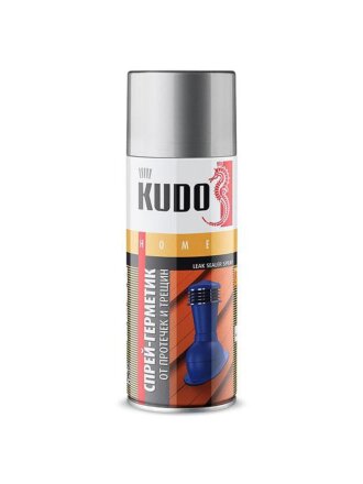 Герметизирующий спрей KUDO, 520 мл, аэрозоль, серый