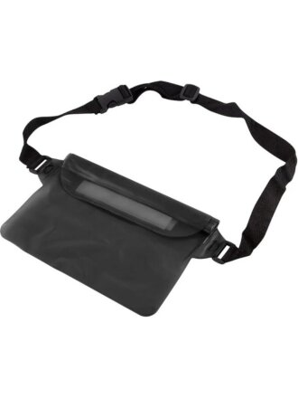 Сумка туристическая 18х22 см, полиэстер, ПВХ, поясная, водонепроницаемая, Ecos, W-76, 006476