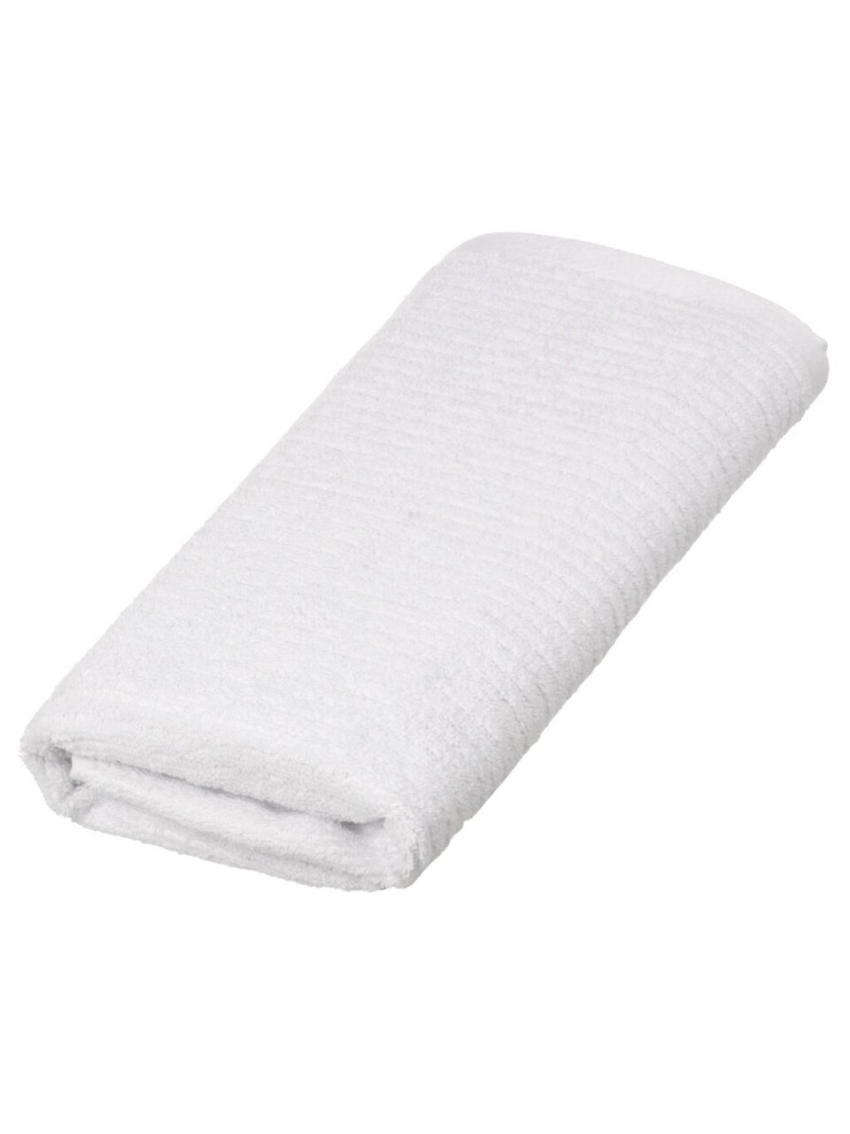 Полотенце банное 50х90 см, 100% хлопок, 500 г/м2, Блис, Silvano, белое, Узбекистан