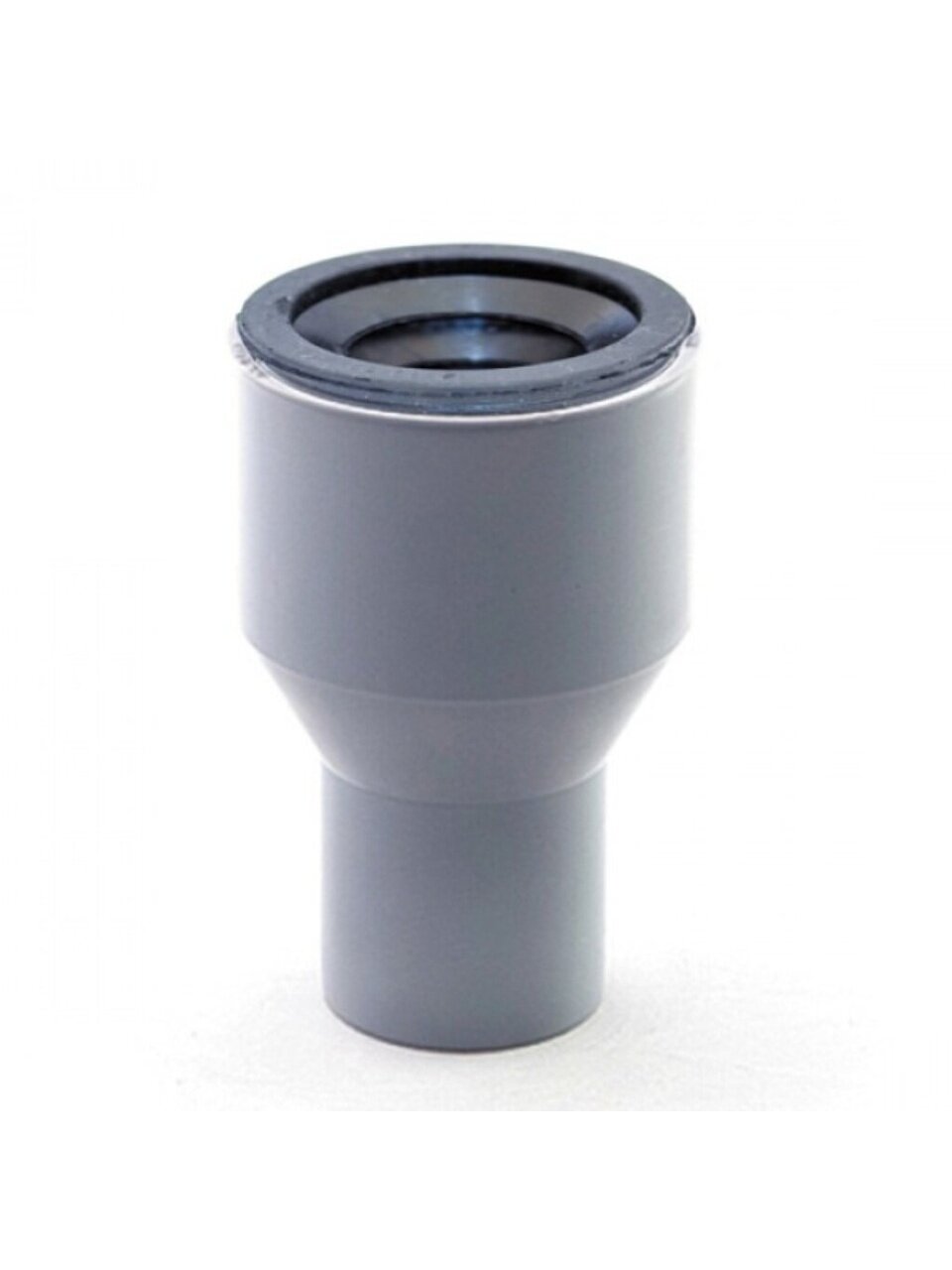 Переход канализационный 75х50 мм, РосТурПласт, с чугуна на пластик, серый, 36641