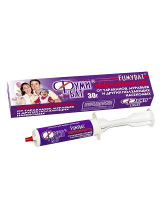 Инсектицид от тараканов, гель, 30 г, Фумибат