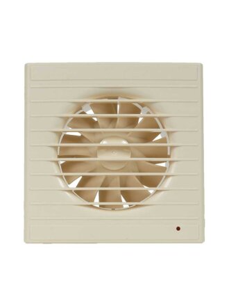 Вентилятор вытяжной настенный, Viento, установочный диаметр 100 мм, 14 Вт, 130 м³/ч, 100С STILL ivory