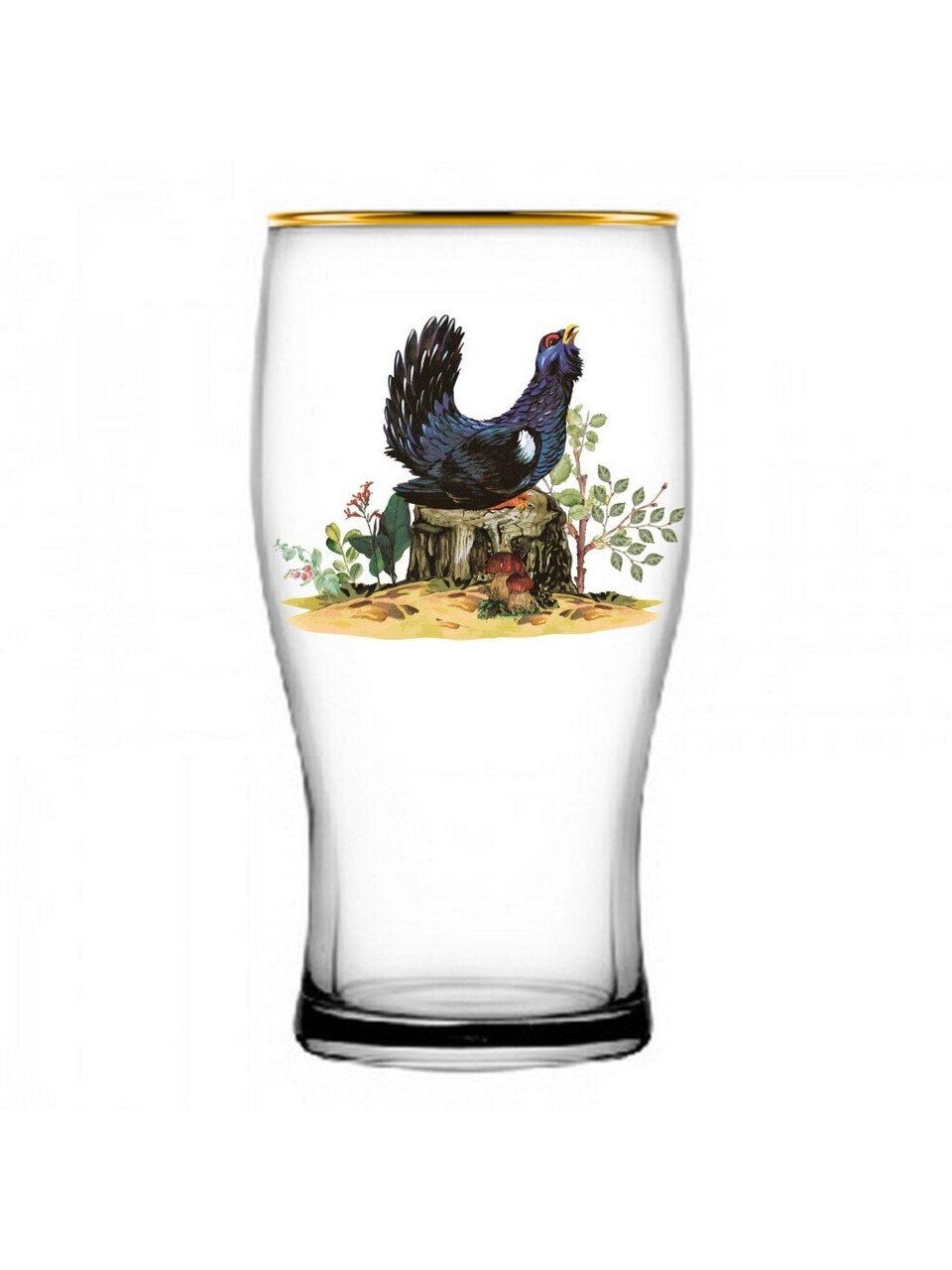 Бокал для пива, 510 мл, стекло, Декостек, Трофейная охота, 305/2-ДЗ4