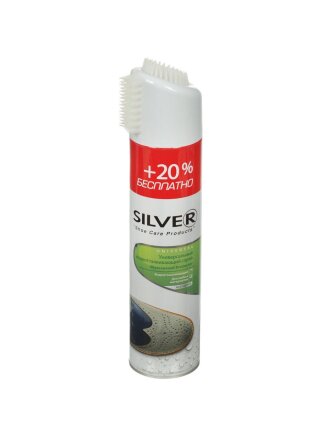 Спрей Silver, Водоотталкивающий, для всех видов кожи, 300 мл, + 20% бесплатно, SI3201-00/SI2201-00