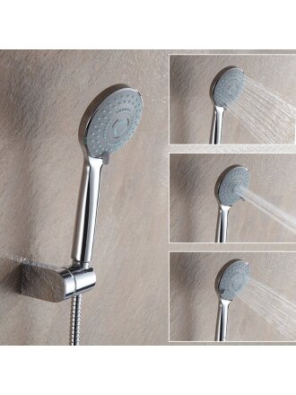 Лейка для душа, пластик, 3 режима, Frap, F09