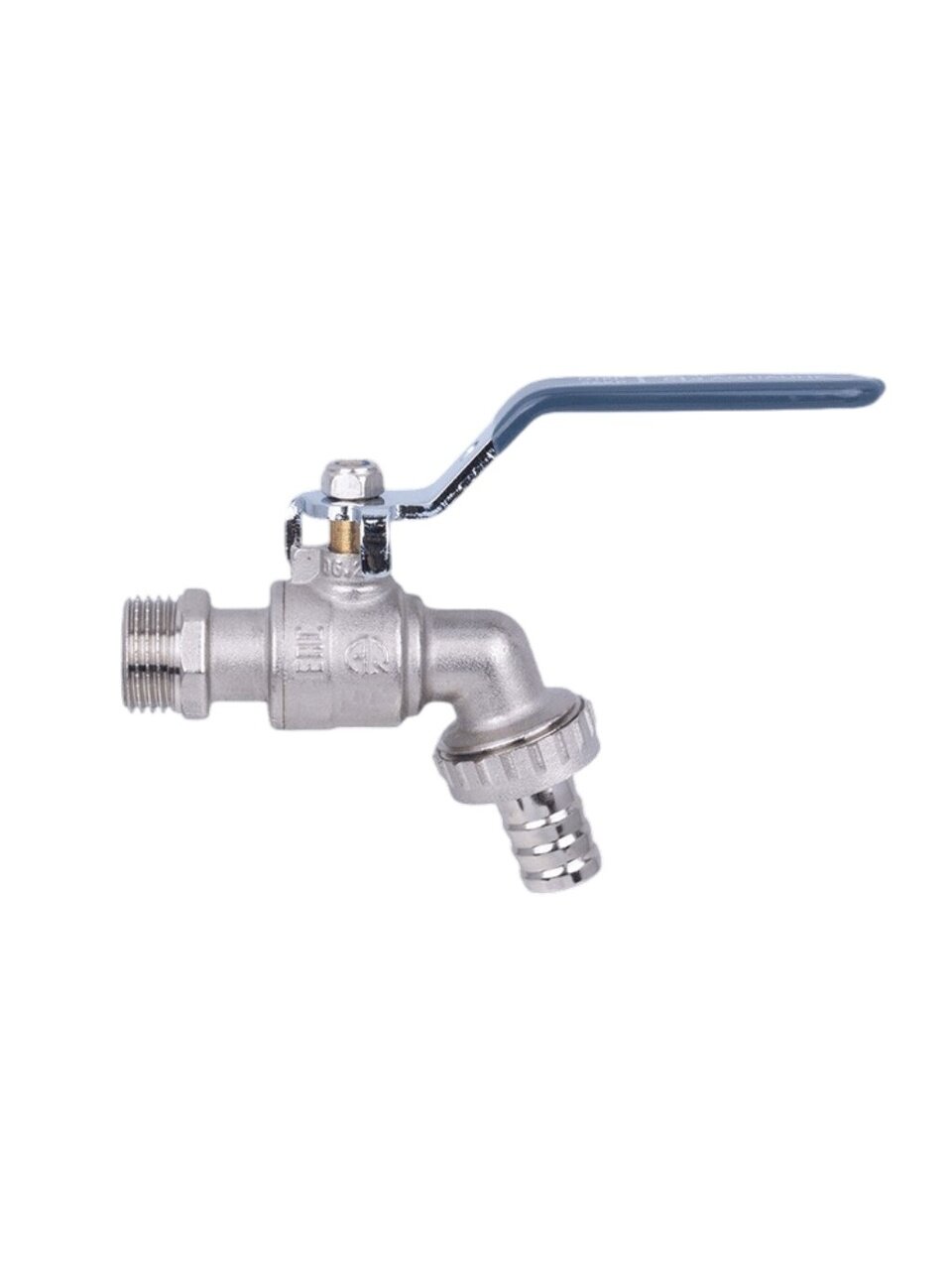 Кран водоразборный 3/4", со штуцером, ручка, AquaLink