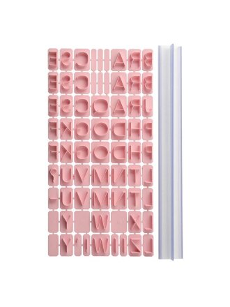 Декоратор кулинарный навеска, 59 шт, Алфавит, 43401