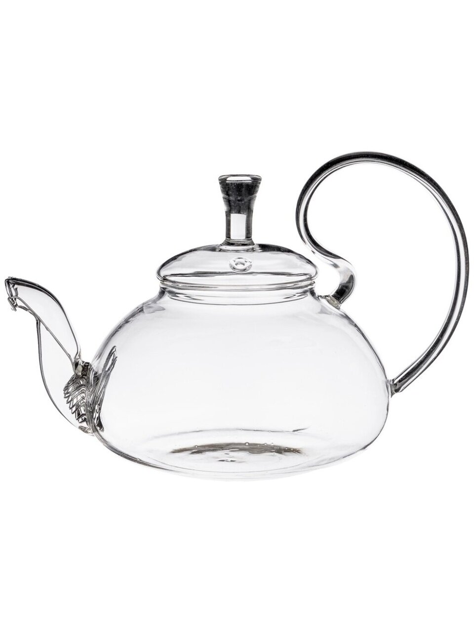 Чайник заварочный стекло, 0.6 л, с ситечком, Agness, Agness, 250-135