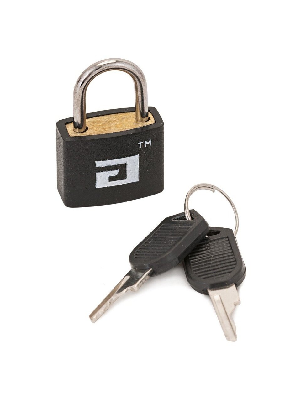 Замок навесной Аллюр, ВС1Л-20, 8 499, блистер, цилиндровый, черный, для чемоданов, 2 ключа