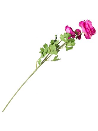 Цветок искусственный декоративный Пион, 61 см, фуксия, Y4-7957
