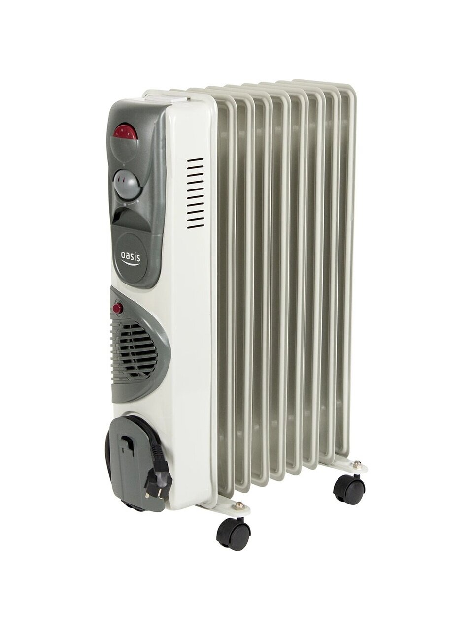 Радиатор Oasis, 9 секций, напольный, 2 кВт, 20 м2, BB-20Т