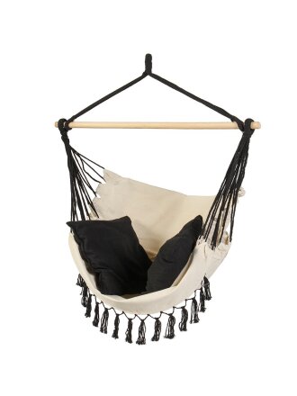 Гамак плетеный, 100х130 см, хлопок, дерево, C060035