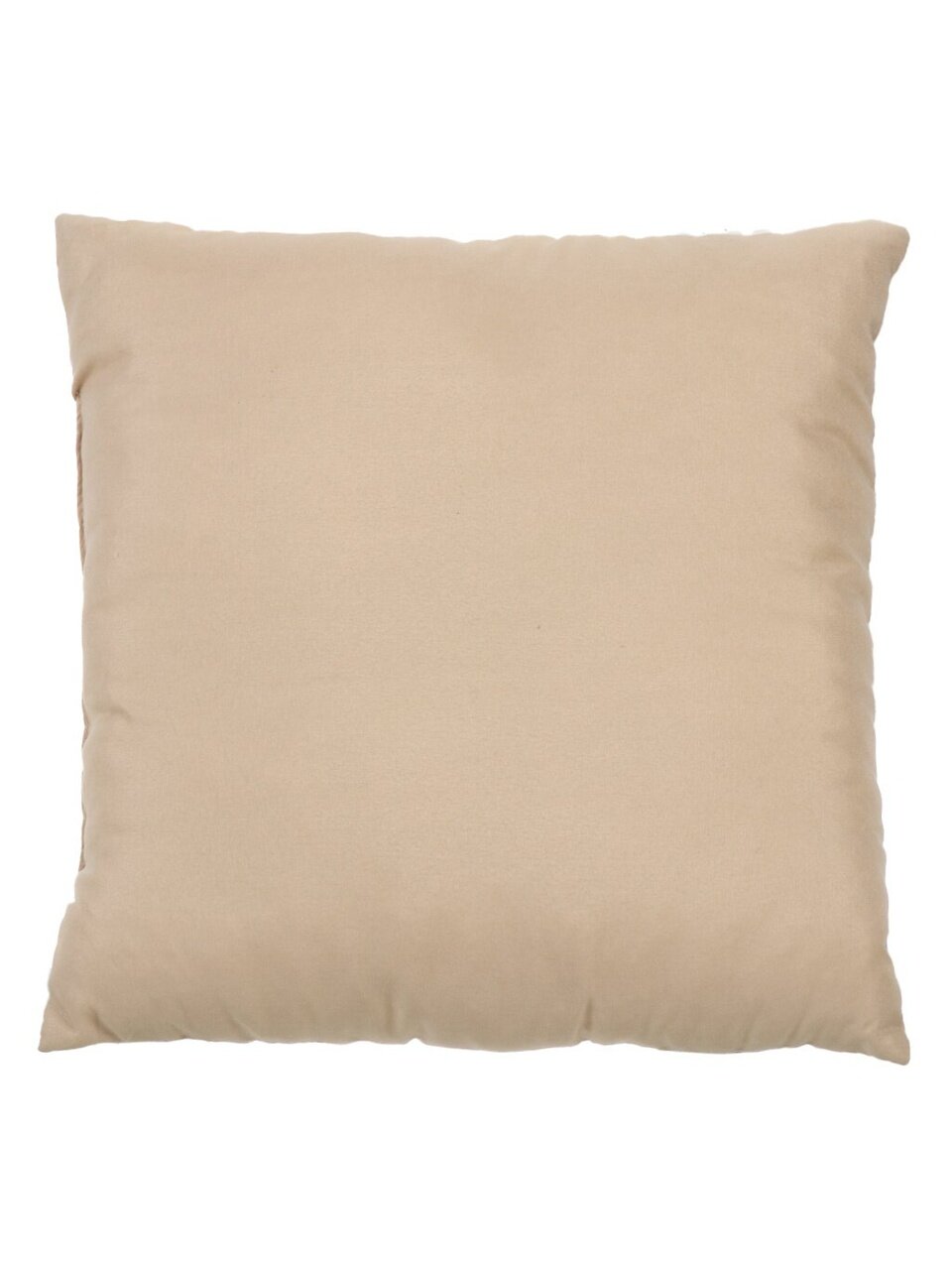 Подушка декоративная декоративная, 35х35 см, Уют, 100% полиэстер, бежевая, 321953/3