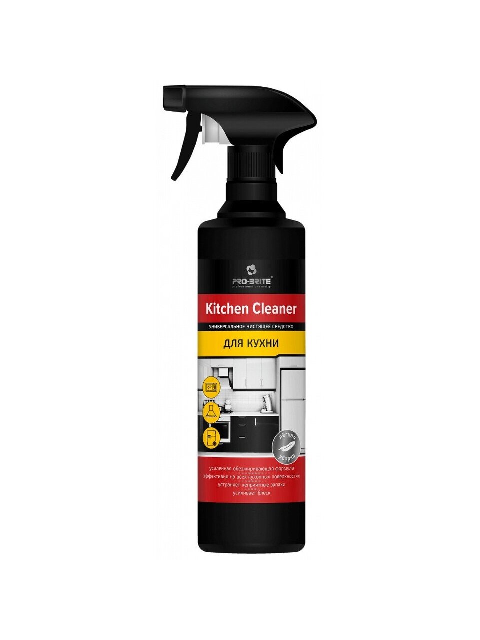 Чистящее средство для кухни, Pro-Brite, Kitchen cleaner, спрей, 500 мл