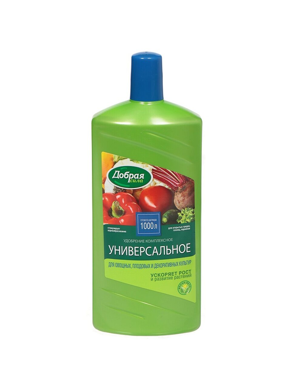 Удобрение универсальное, органоминеральное, жидкость, 1 л, Добрая сила