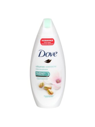 Крем-гель для душа Dove, Объятия нежности, Фисташковый крем и магнолия, 250 мл