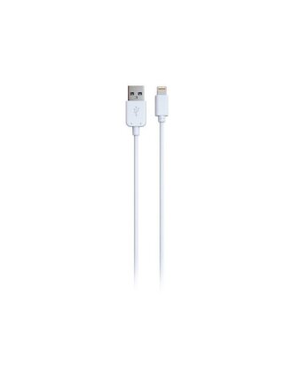 Кабель USB, Red Line, USB lightning, 1 м, 8 - pin, для Apple, белый, УТ000006493