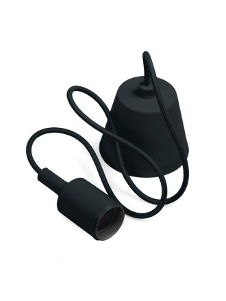 Подвес с патроном E27, Smartbuy, 1 м, черный, SBE-CLHE27s-b
