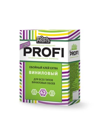 Клей для виниловых обоев, der PROFI, Extra, 200 г