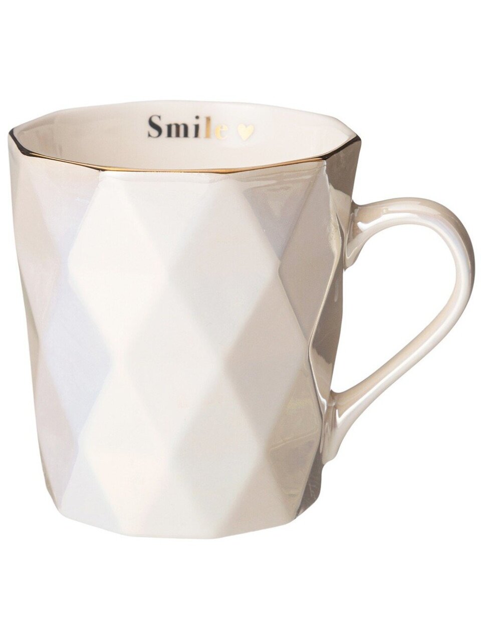 Кружка фарфор, 335 мл, Smile, Lefard, 260-776
