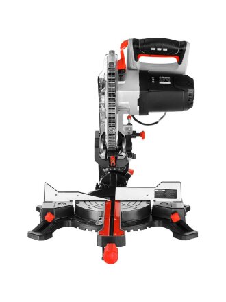 Электропила торцовочная, Зубр, ЗПТ-255-1800 ПЛ, 1800 Вт, 255х30 мм, 90 мм, 5000 об/мин, с протяжкой