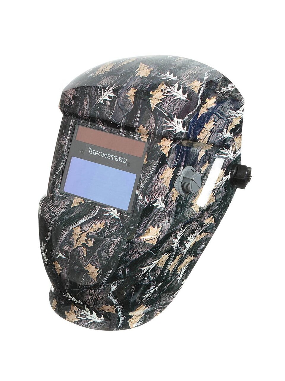 Маска сварщика хамелеон, автозатемнение, Прометей-2, 9-13 DIN, шлифование, индикатор зарядки, LYG4670