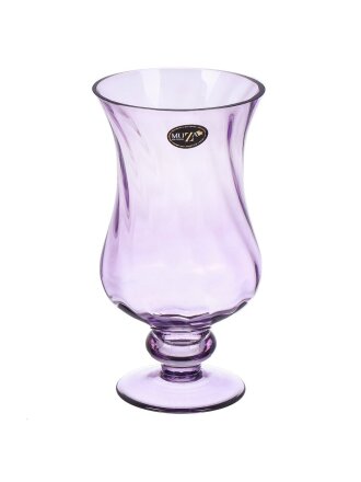Ваза стекло, настольная, 27 см, Muza, Elegia lavender, 380-812