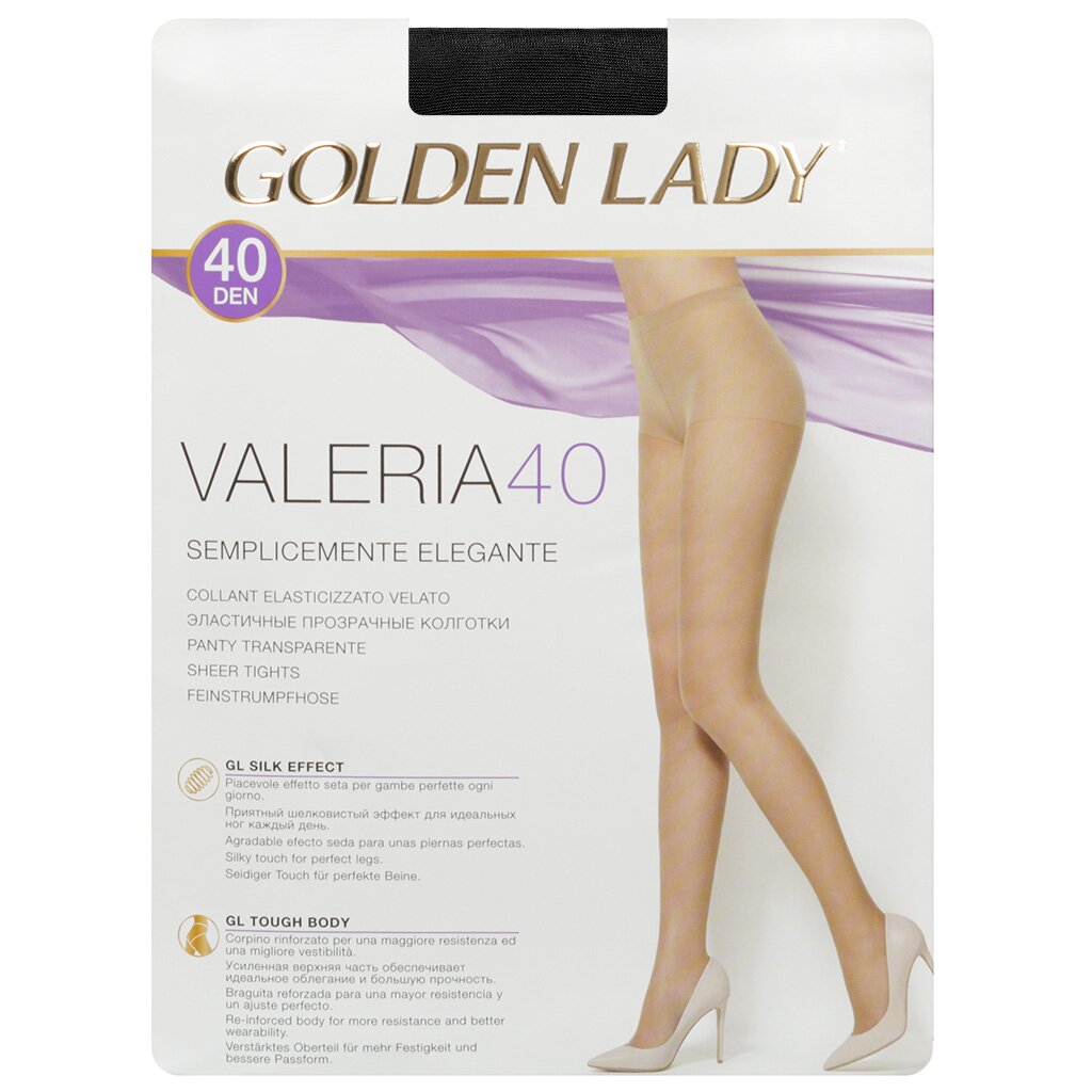 Колготки Golden Lady, Valeria, 40 DEN, р. 3, nero
