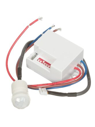 Датчик движения скрытый, 800 Вт, 5-480 с, 6 м, 120°, 360 °, IP44, 10-2000 лк, TDM Electric, ДДСк-01, SQ0324-0022