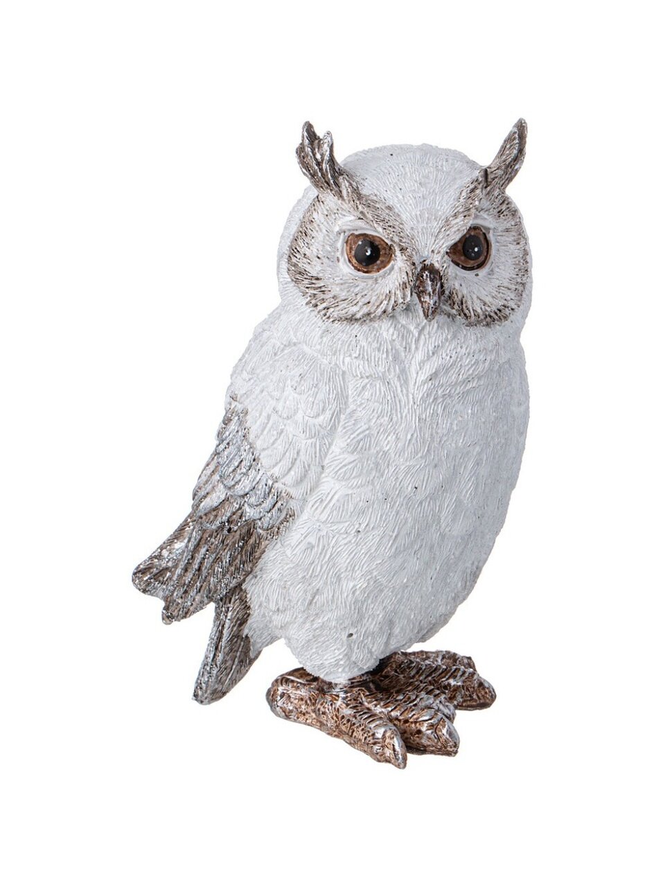 Фигурка декоративная полистоун, Сова, 10х7.5х15 см, Lefard, 79-265