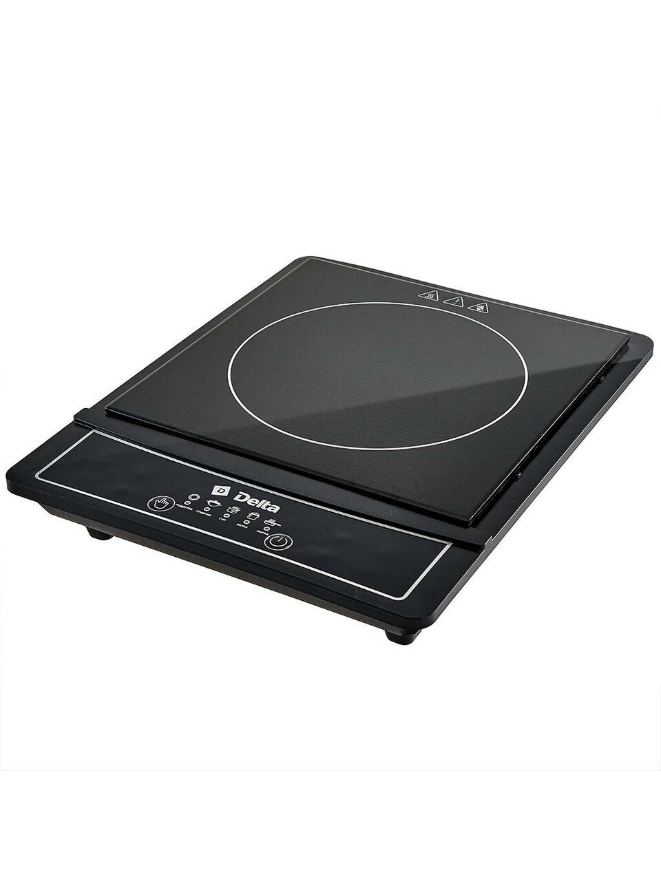 Плита индукционная Delta, D-300N, 2000 Вт, 1 конфорка, керамика, сенсорная, 5 программ, черная