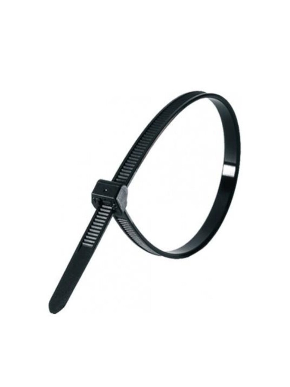 Хомут стяжной кабельный, 3.6х300 мм, нейлон, 100 шт, Smartbuy, SBE-CT-36-300-b