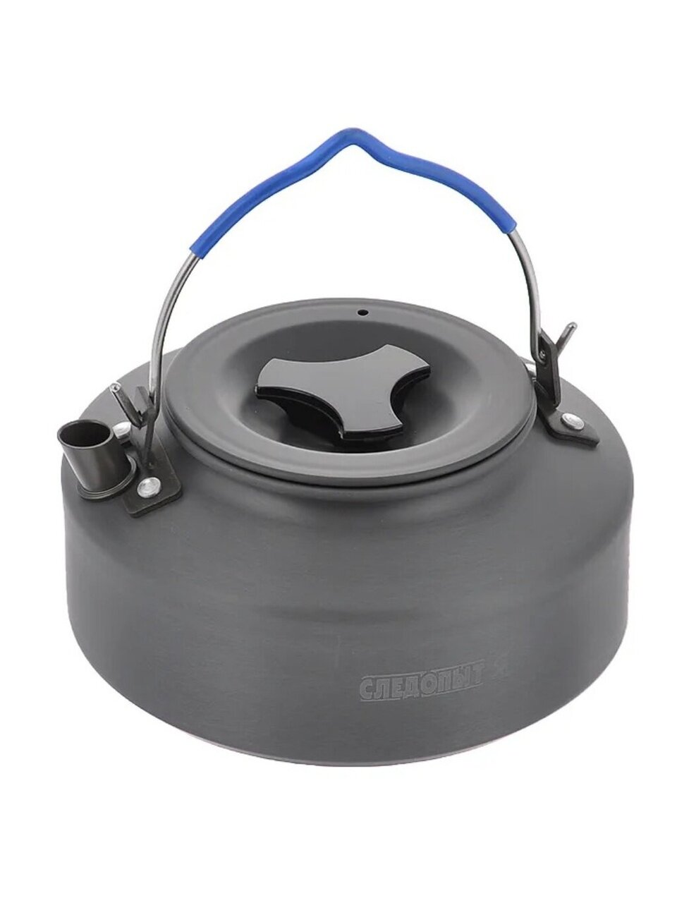 Чайник костровой, алюминий, 1 л, с анодированным покрытием, Следопыт, PF-CWS-P05М