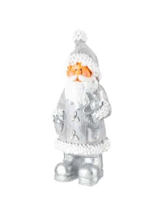 Фигурка декоративная полистоун, Дед мороз со звездочкой, 39 см, Lefard, 169-646