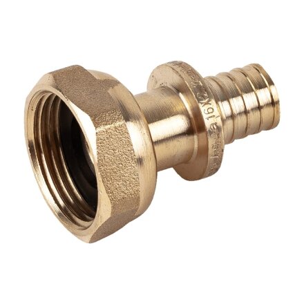 Муфта диаметр 20х1/2'', с накидной гайкой, РосТурПласт