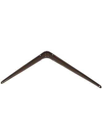 Кронштейн Trodos, металл, 350х300 мм, коричневый, консоль 12х14 мм, 309021