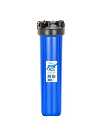 Колба фильтра для воды Аквабрайт, Big Blue 20, 1", для холодной воды, 1 ступ, АБФ-20ББ-Л