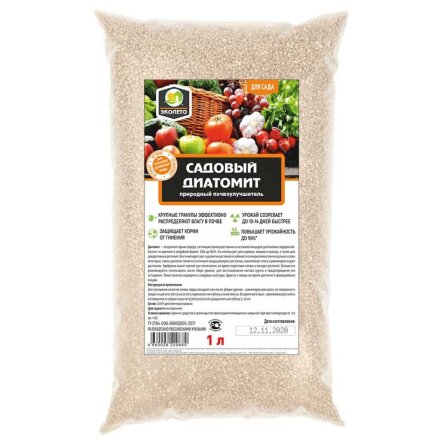 Удобрение Диатомит Садовый, 1 л, Эко Маркет